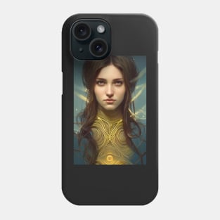 Beautiful Female Warrior Angel Ethereal Fantasy Art Phone Case