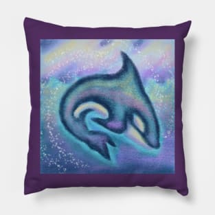 Leaping Over the Waves Pillow