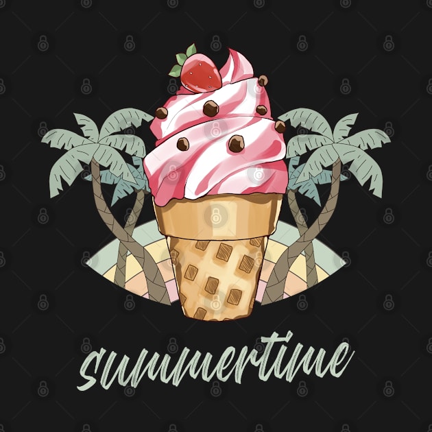 Summertime Ice Cream by Whimsical Frank