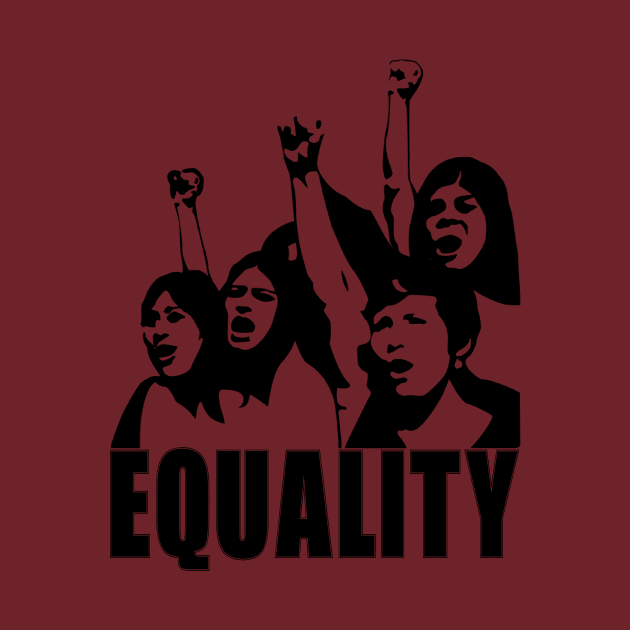 Feminist Equality Inspirational Riot Human Rights T-Shirts by Anthony88