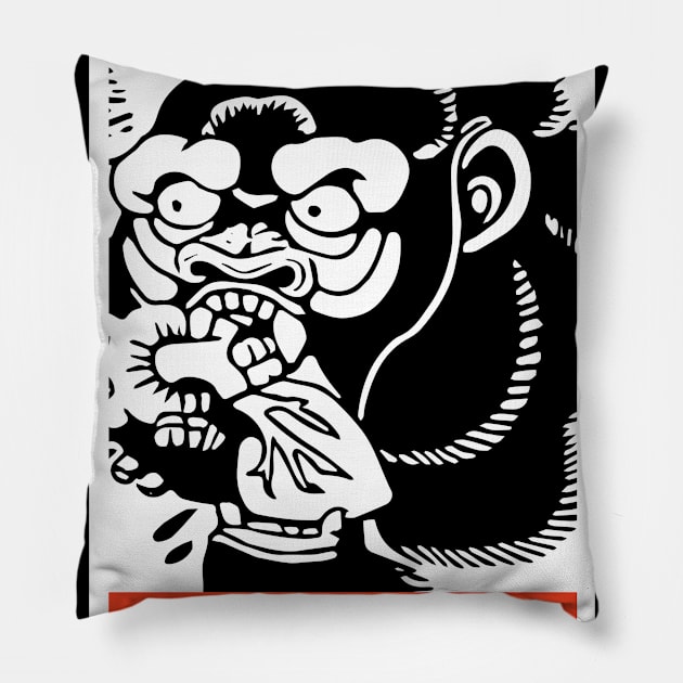 Notorious Gorilla Pillow by dajabal