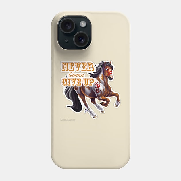 Never Gonna Give Up Phone Case by Unicornarama