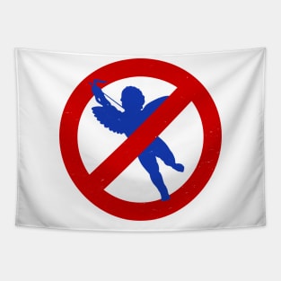 No Cupid Allowed Tapestry