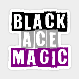 Black Ace Magic Magnet