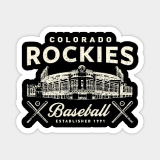 Rockies Coors Field By Buck Magnet