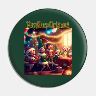 Very Merry Christmas Pin