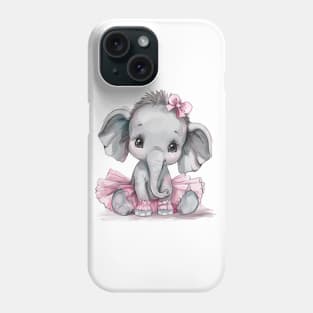 Tutu Cute Baby Elephant Phone Case