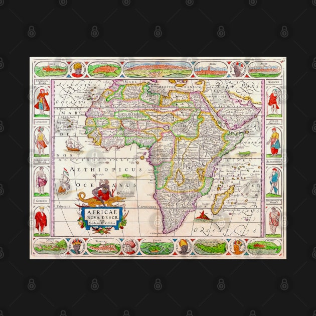 Ancient Africa Map 2 by Culturio