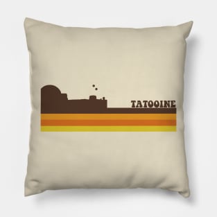 70s Retro Tatooine Pillow