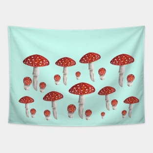 Mushroom Master Fly Agaric Tapestry