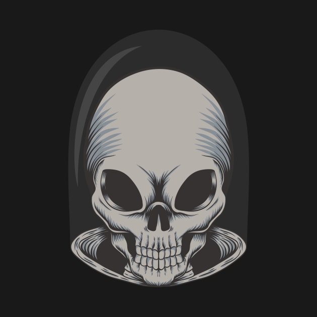 Alien Skull by Ken Adams Store