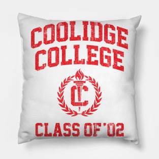 Coolidge College Class of 02 - Van Wilder (Variant) Pillow