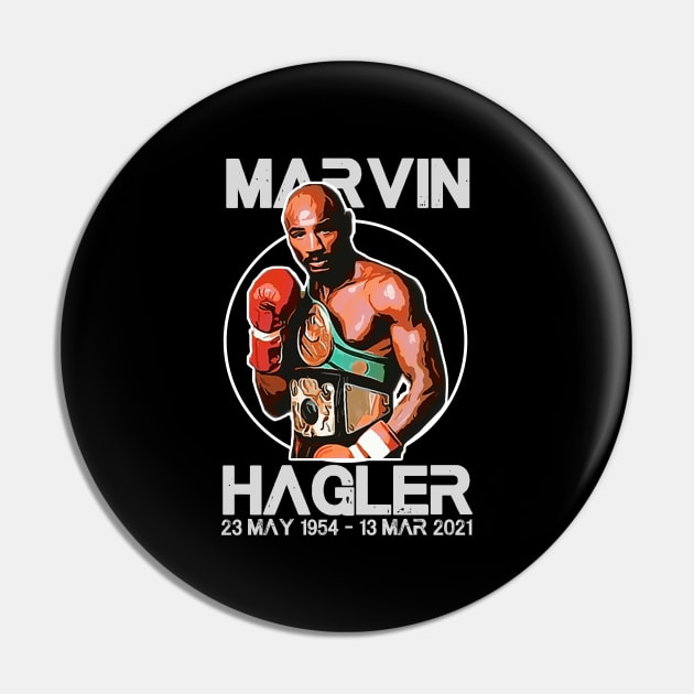 Marvin Hagler Legend Pin by KyleCreated