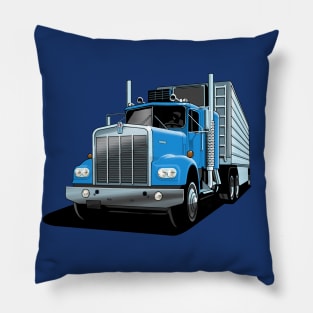 1976 Kenworth W900A in blue Pillow