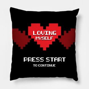 Play the Game of Self Love Pillow