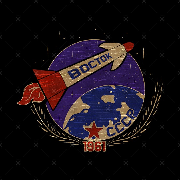 Yuri Gagarin Russian Soviet Union Boctok Cosmonaut by MangoB