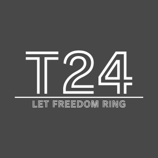 T24 - Let Freedom Ring - TrO - Inverted T-Shirt