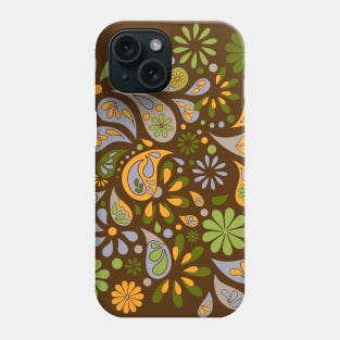 Autumn Color Palette Floral Decor Phone Case