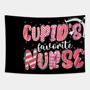 Cupid's Favorite Nurse,Valentine ER ICU NICU RN Nurses Tapestry