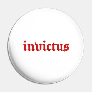 Invictus Pin