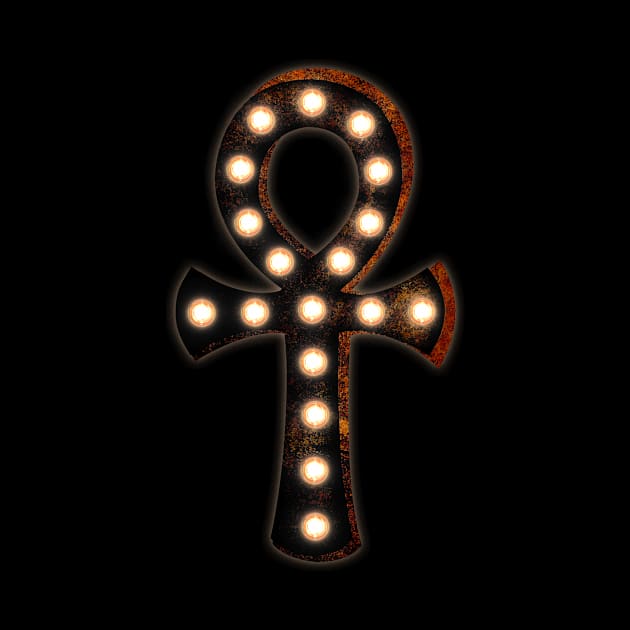 Marquee Ankh by bronzarino