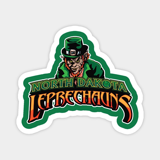 North Dakota Leprechauns Magnet by Qspark