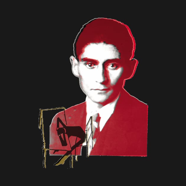 Franz Kafka Collage Portrait by Dez53