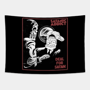 SATANIC ADDICT Tapestry