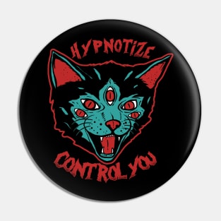 Cat Hypnotize Pin