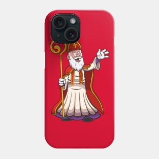 Saint Nicholas Waving Phone Case