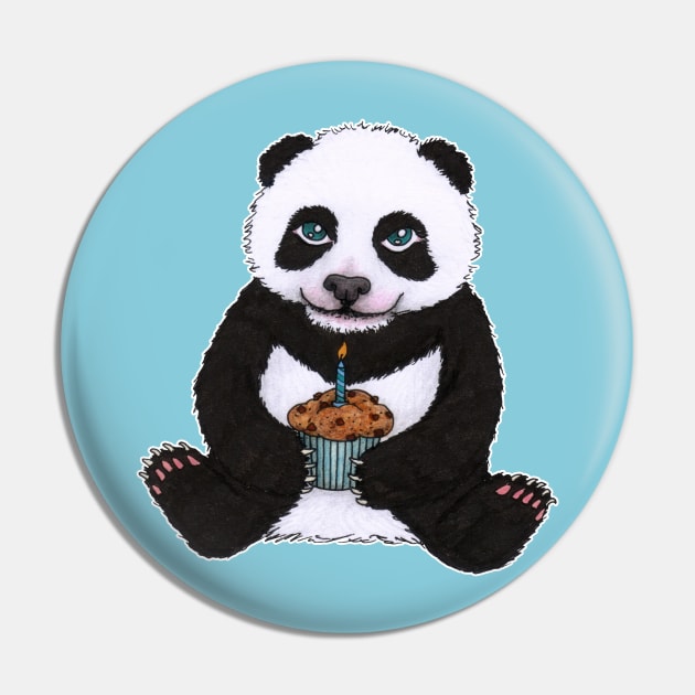 Panda's birthday Pin by Savousepate