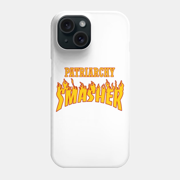 Patriarchy Smasher Phone Case by PaletteDesigns