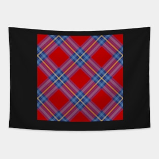 Tartan fantasy 9 small Tapestry