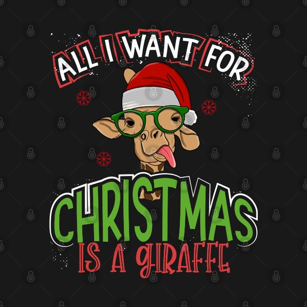 All I want for chritsmas is a Giraffe by savariya