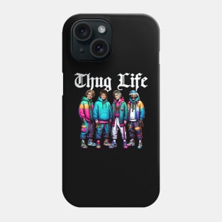 THUG LIFE GOLDEN GIRLS WHITE ARTs Phone Case