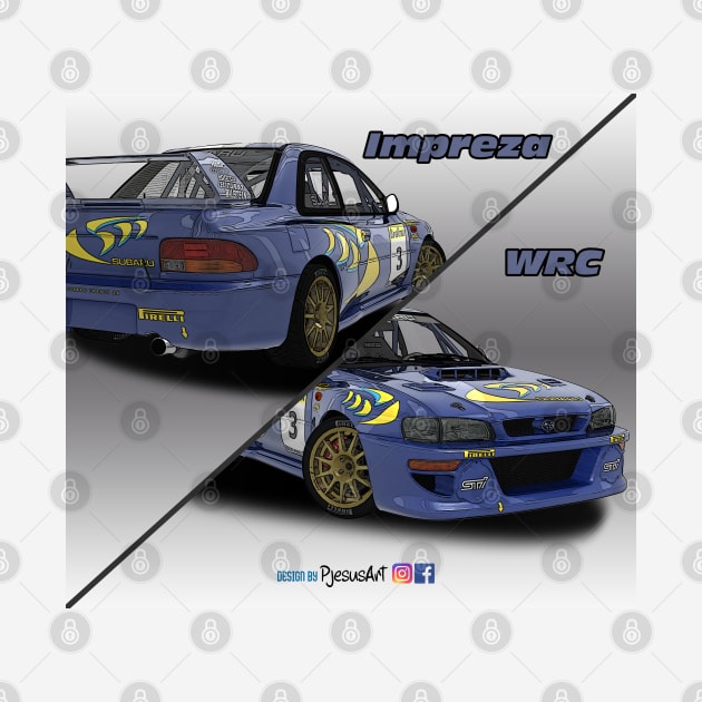 impreza wrc by PjesusArt