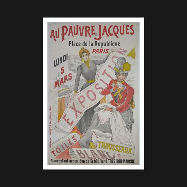 Affiche au Pauvre Jacques by Cartsandra B