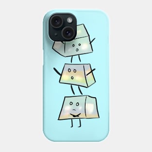 Chibi Ice Cubes Phone Case