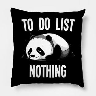 To do list Nothing Pillow