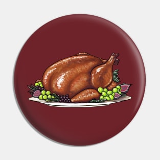 Roast Turkey Pin