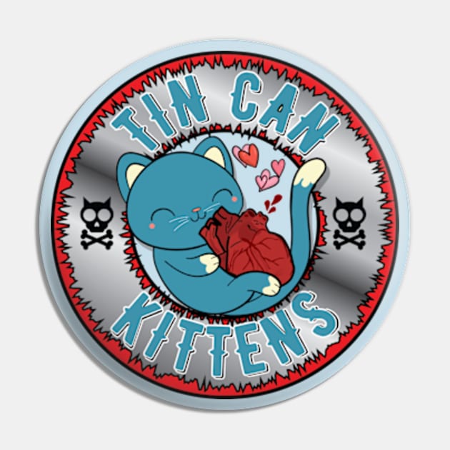 Tin Can Kittens Pin by LouMax