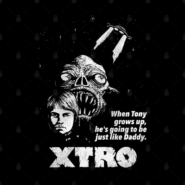 XTRO Retro 80s Sci Fi Horror Movie by darklordpug