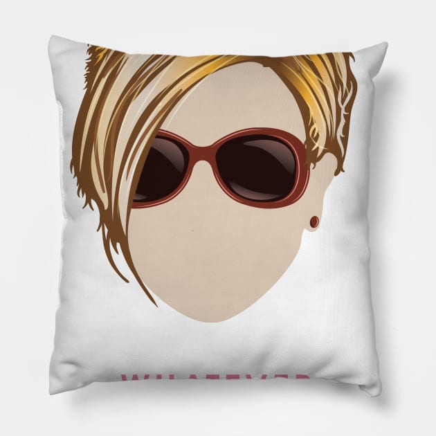 Whatever Karen Pillow by Vector Deluxe