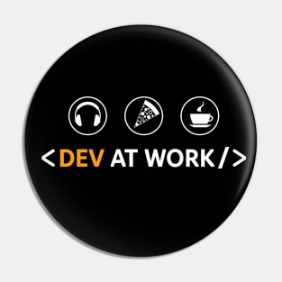 DEV AT WORK Pin