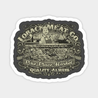 Loback Meat Co. 1946 Magnet