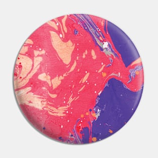 Sunset Marble Swirl Pin