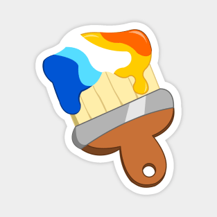 Pride Paintbrush Magnet