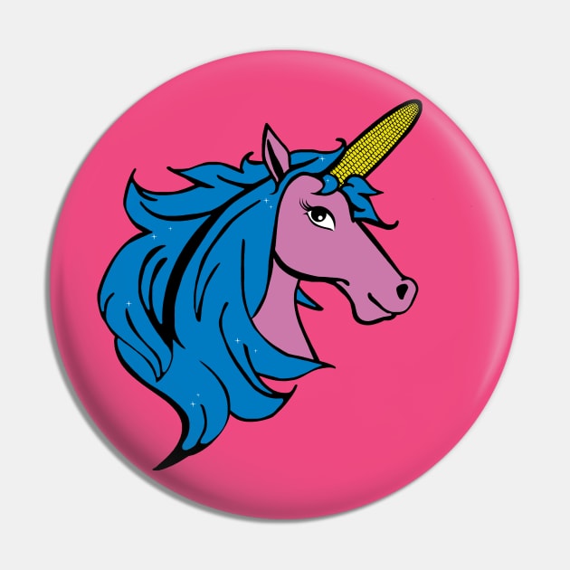 Vegetarian Unicorn Pin by rachybattlebot