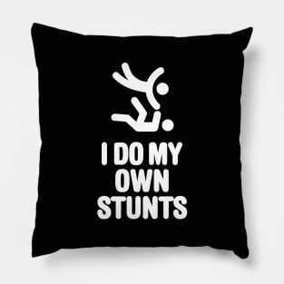 I do my own stunts funny Judo Judoka martial arts Pillow