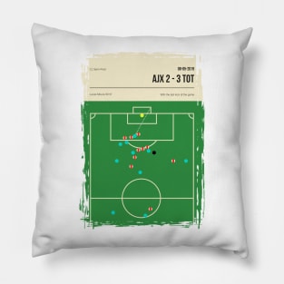 Tottenham Lucas Moura Late Goal Book Cover Poster Pillow